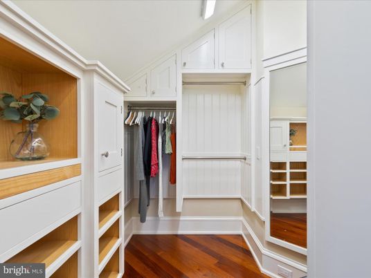 Interior, Walk-in Closets, Wood Texture Flooring
