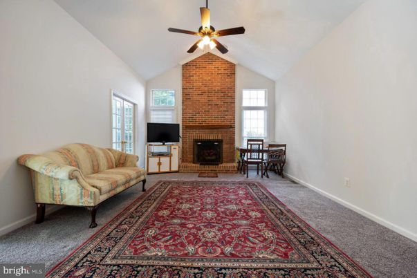 Dining room, Fireplace, Interior, Stone Walls