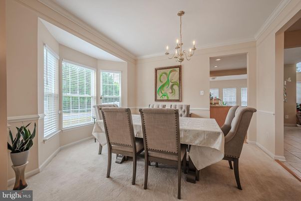 Chandelier, Dining room, Interior, Recessed Lighting