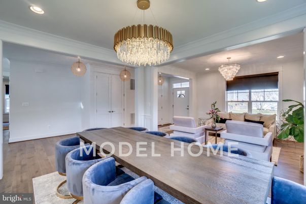 Chandelier, Interior, Living room, Recessed Lighting, Wood Texture Flooring