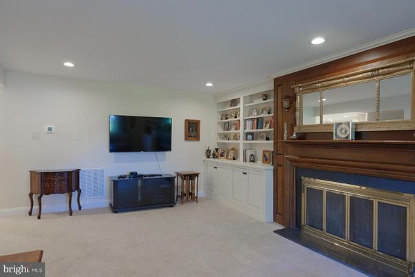 Fireplace, Interior, Piano, Recessed Lighting
