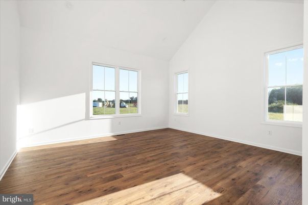 Empty room, Interior, Wood Texture Flooring