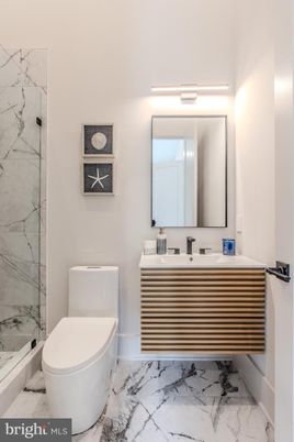 Bathroom, Interior, Marble, Marble Walls