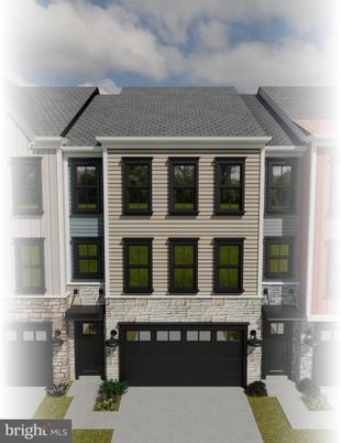 Attached, Exterior, Facade, Rowhouse