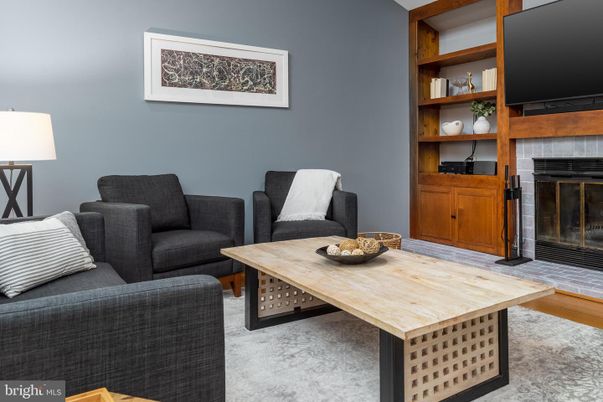 Fireplace, Interior, Living room, Wood Texture Flooring