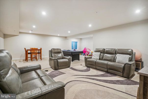 Billiard Table, Dining room, Game Room, Interior, Living room, Recessed Lighting
