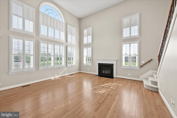 Empty room, Fireplace, Interior, Wood Texture Flooring