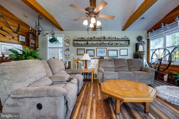 Interior, Living room, Wooden Beams, Wood Texture Flooring