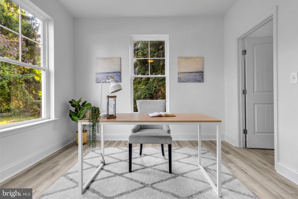 Home Office, Interior, Wood Texture Flooring