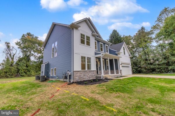 Attached, Backyard, Exterior, Facade, Farmhouse