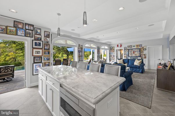Dining room, Interior, Kitchen, Living room, Pendant Lights, Recessed Lighting