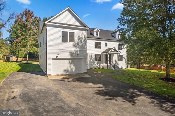 Attached, Backyard, Exterior, Facade, Farmhouse