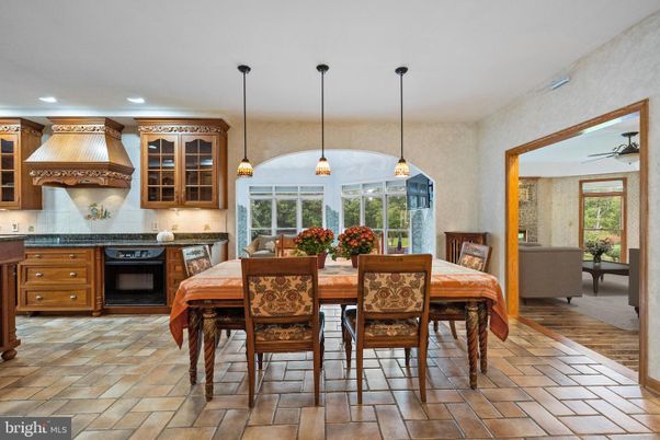 Dining room, Interior, Pendant Lights, Recessed Lighting