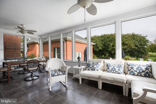 Interior, Stone Walls, Sun Room