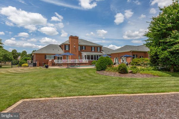 Backyard, Exterior, Facade, Brick Facade, French Provincial