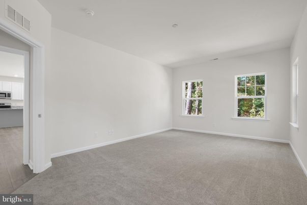Empty room, Interior, Kitchen, Recessed Lighting