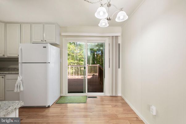 Interior, Kitchen, Pendant Lights, Wood Texture Flooring