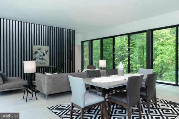 Dining room, Interior, Recessed Lighting