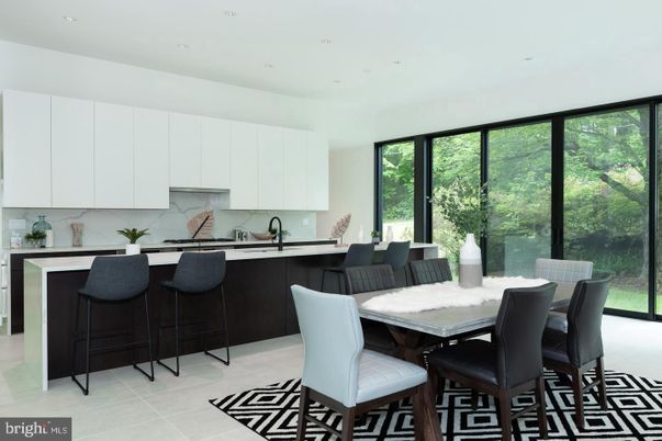 Dining room, Interior, Kitchen, Recessed Lighting