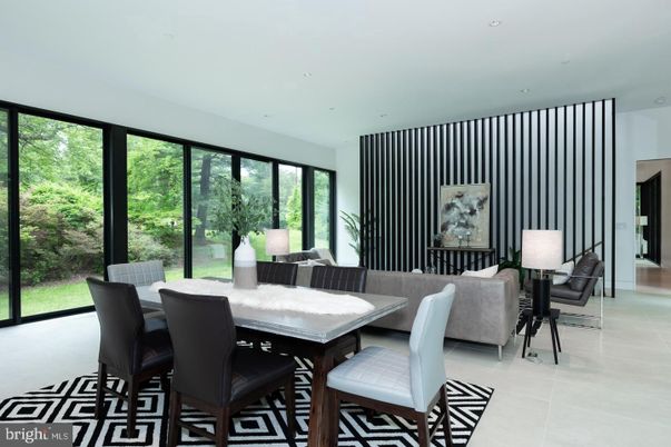 Dining room, Interior, Recessed Lighting