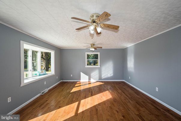 Empty room, Interior, Wood Texture Flooring