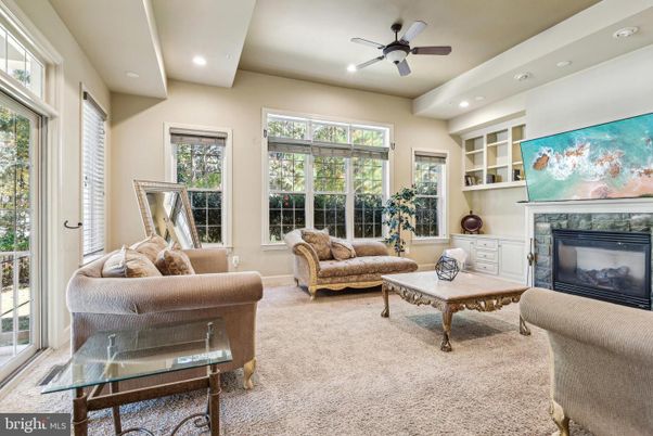 Fireplace, Interior, Living room, Recessed Lighting