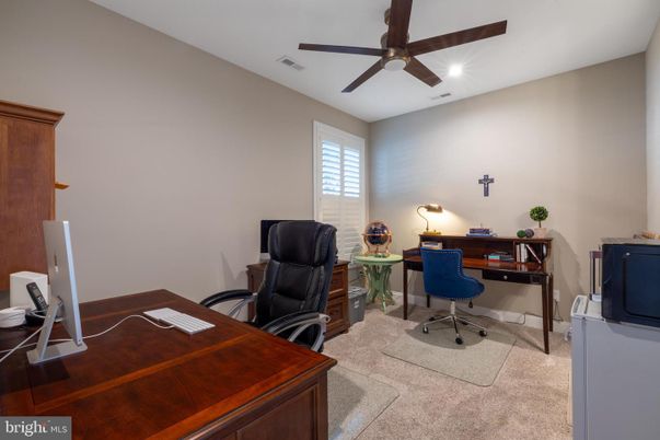 Home Office, Interior, Recessed Lighting