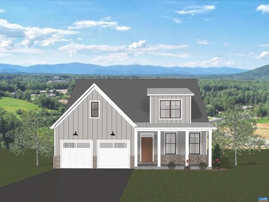 Attached, Exterior, Facade, Farmhouse