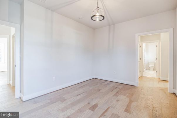 Bathroom, Empty room, Interior, Pendant Lights, Wood Texture Flooring
