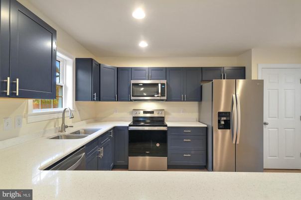 Interior, Kitchen, Recessed Lighting, Stainless Steel Appliances