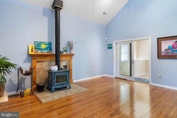 Fireplace, Interior, Wood Texture Flooring