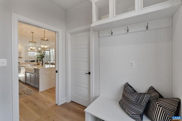 Interior, Kitchen, Pendant Lights, Wood Texture Flooring