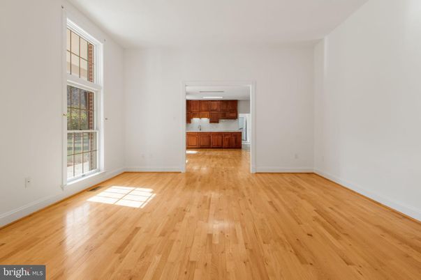 Empty room, Interior, Kitchen, Wood Texture Flooring