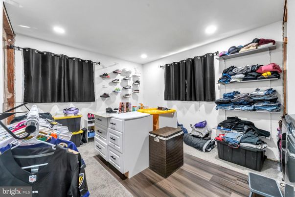 Interior, Recessed Lighting, Walk-in Closets, Wood Texture Flooring