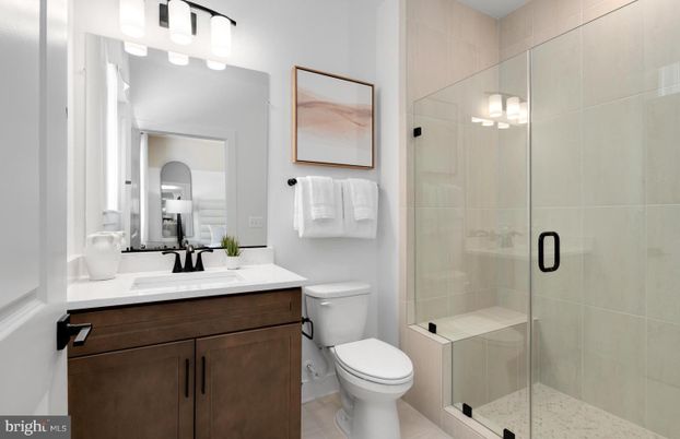 Bathroom, Glass Shower, Interior