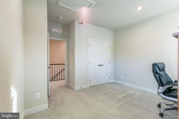 Home Office, Interior, Recessed Lighting