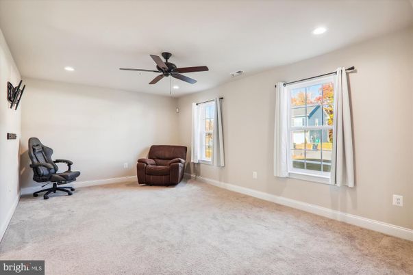 Home Office, Interior, Recessed Lighting