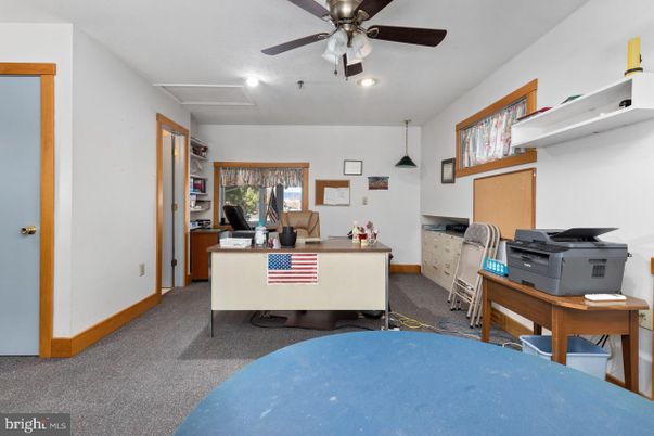 Home Office, Interior, Recessed Lighting