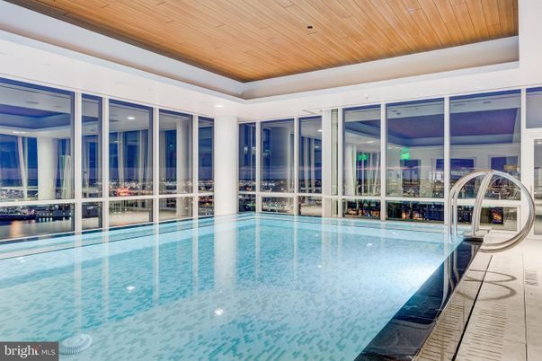 Interior, Pool, Recessed Lighting, Wooden Ceilings