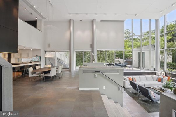 Dining room, Interior, Living room, Pendant Lights, Recessed Lighting