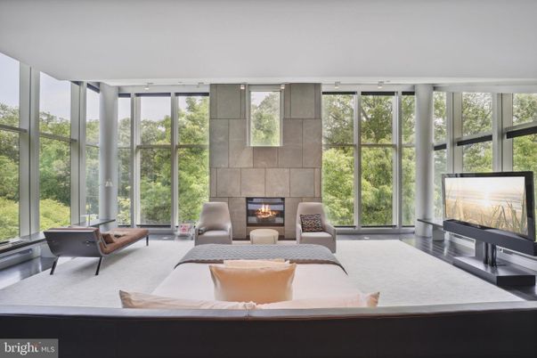Fireplace, Interior, Living room, Sun Room