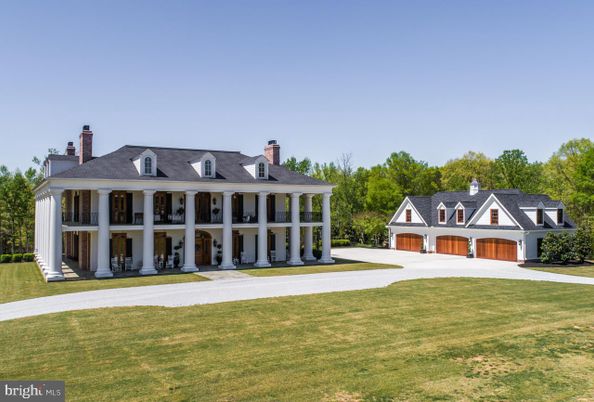 Attached, Backyard, Detached Garage, Exterior, Facade, Georgian