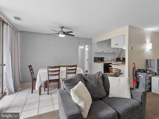 Dining room, Interior, Kitchen, Living room, Stone Walls