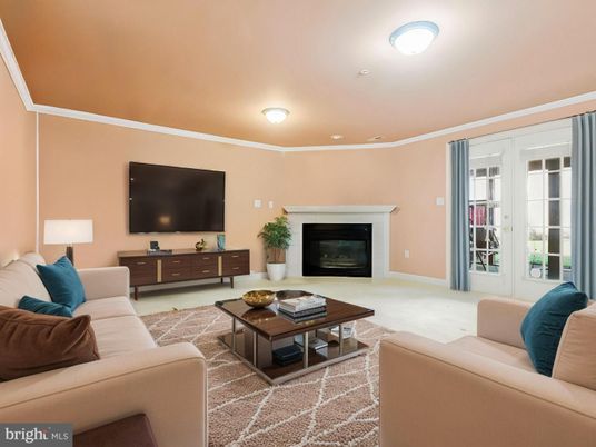 Fireplace, Interior, Living room, Recessed Lighting