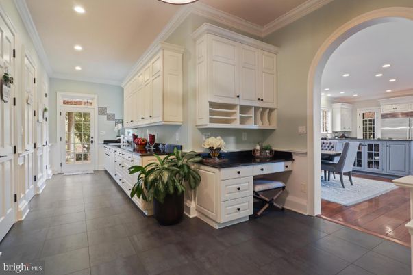 Dining room, Interior, Kitchen, Recessed Lighting, Wood Texture Flooring