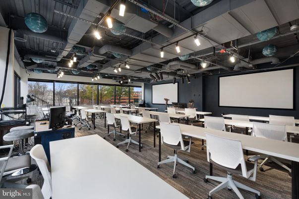 Dining room, Interior, Projection Screen