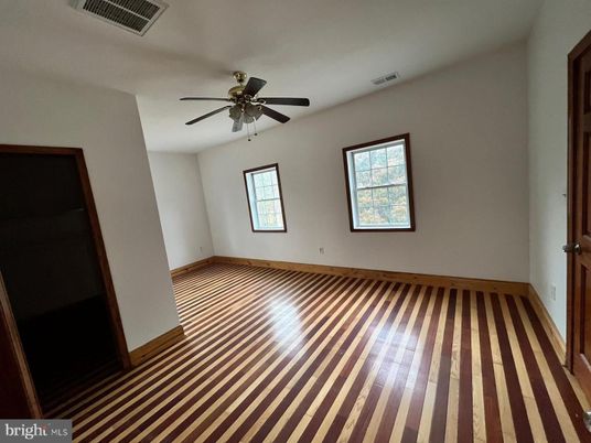 Empty room, Interior, Wood Texture Flooring