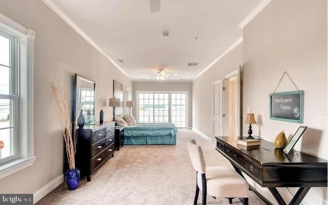 Bedroom, Home Office, Interior, Recessed Lighting