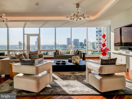 Interior, Living room, Pendant Lights, Water, Wood Texture Flooring