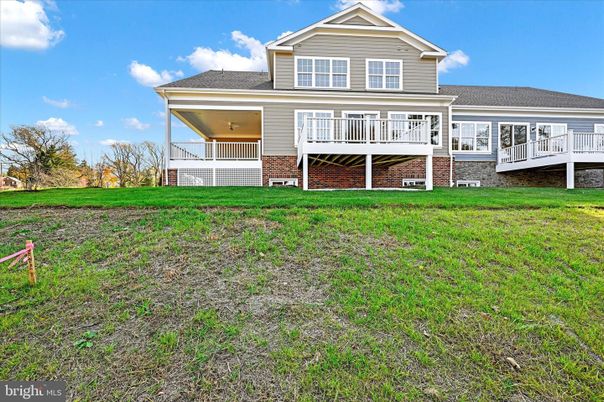 Backyard, Exterior, Facade, Brick Facade, Farmhouse
